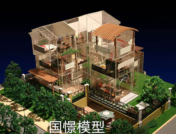 河西区建筑模型