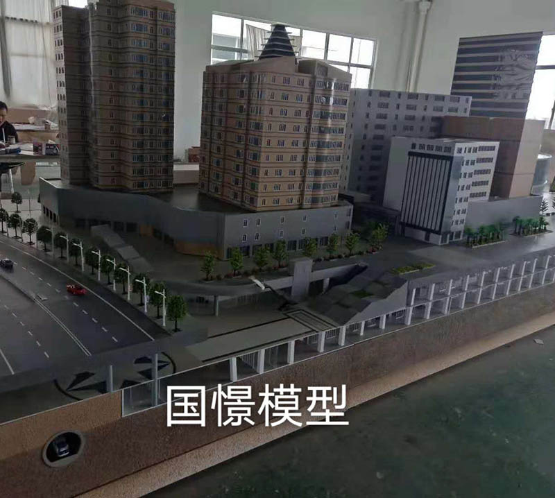 河西区建筑模型