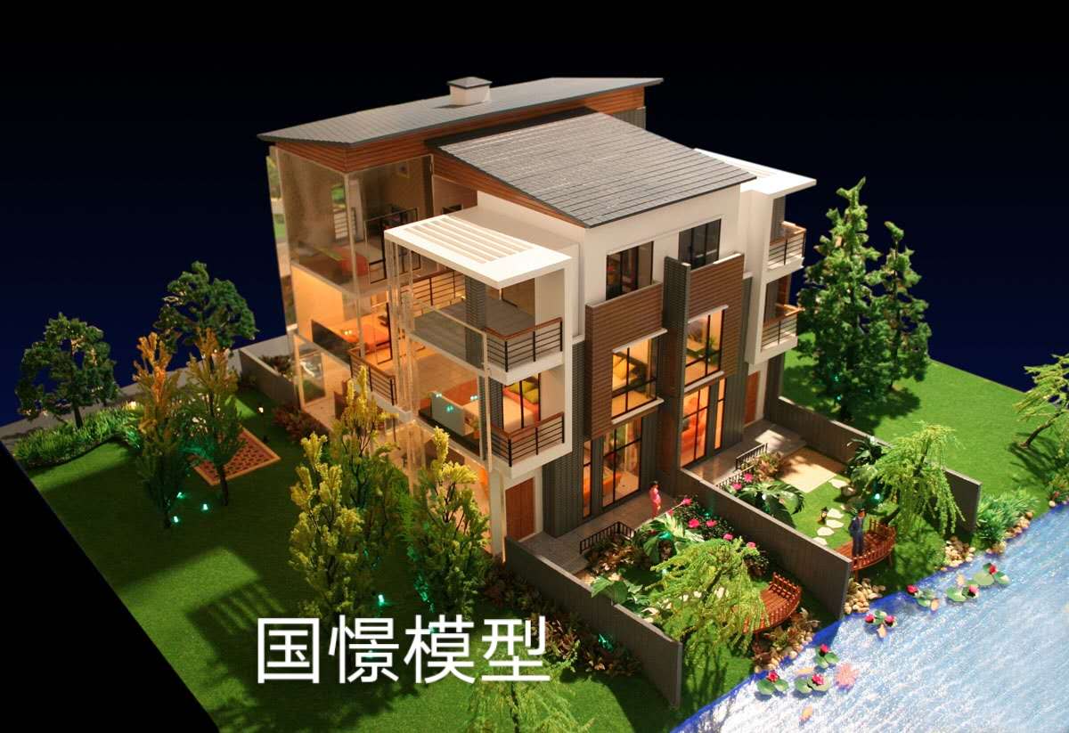 河西区建筑模型