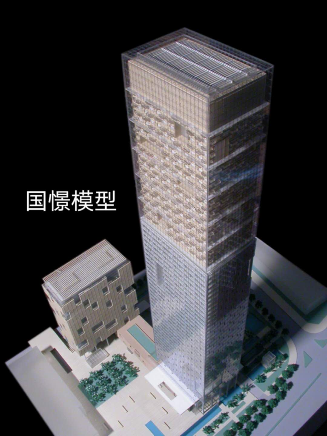 河西区建筑模型